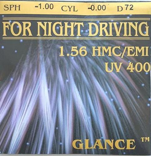 Glance 1.56 HMC для ночного вождения (оранжевая)